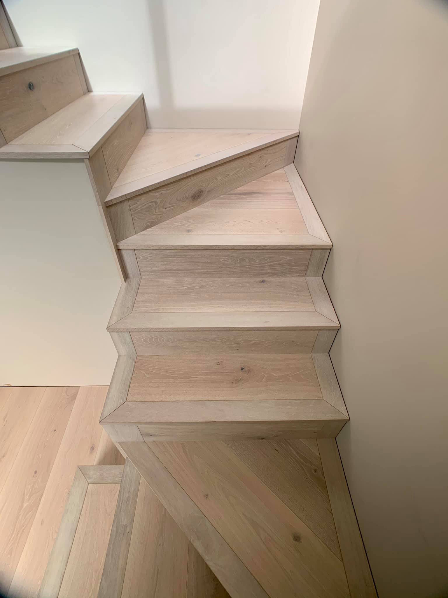 Engineered Oak Stair Project