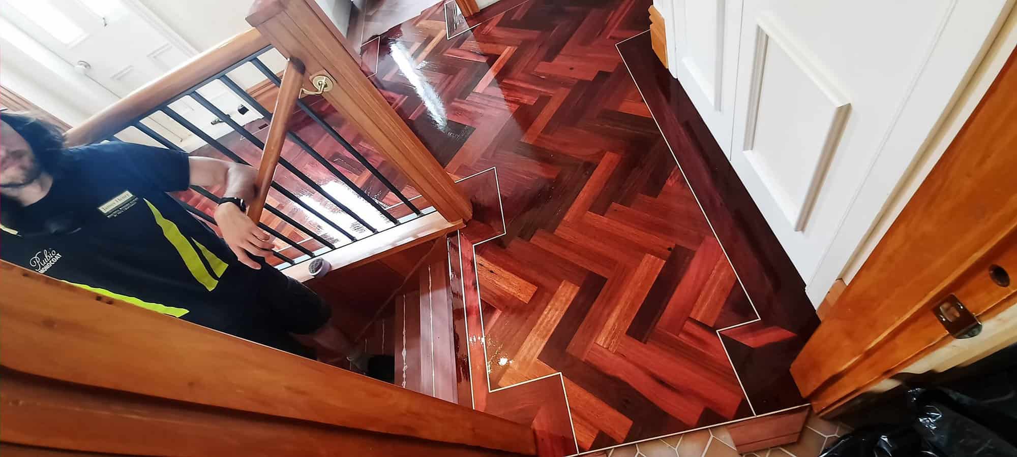 Recycled Jarrah Parquet – Thorndon Home